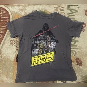 Star Wars The Empire Strikes Back T-Shirt Darth Vader Size Adult L